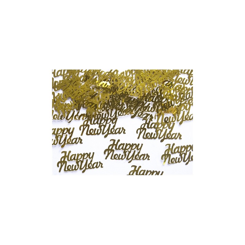 CONFETTIS HAPPY NEW YEAR OR 3 G CONFETTIS HAPPY NEW YEAR OR 3 G