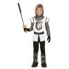DEGUISEMENT CHEVALIER TEMPELIER DRAGON NOIR ET BLANC TAILLE 3-4 ANS 