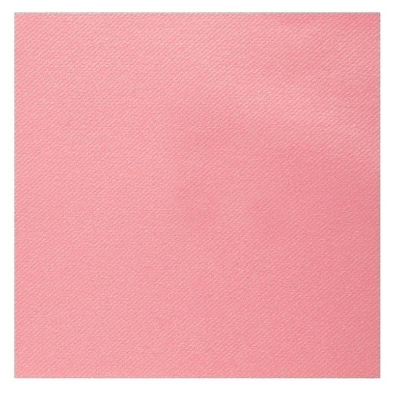 25 SERVIETTES RAINBOW ARLAID ROSE CLAIRE 40 X 40 CM 