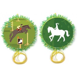 PINATA RONDE EQUITATION CHEVAL A TAPER OU A TIRER