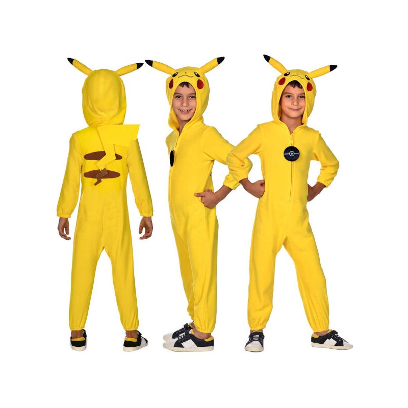 DEGUISEMENT POKEMON PIKACHU TAILLE 3-4 ANS DEGUISEMENT POKEMON PIKACHU TAILLE 3-4 ANS