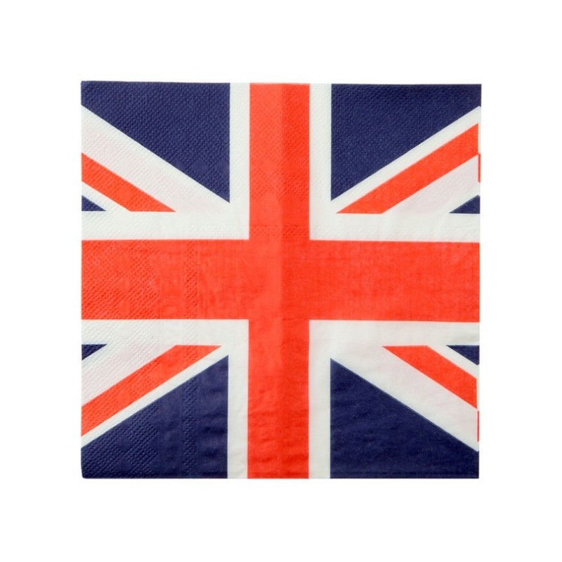 16 SERVIETTES LONDON 33 X 33 CM 16 SERVIETTES LONDON 33 X 33 CM