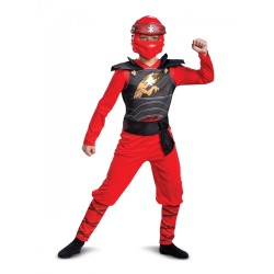 DEGUISEMENT NINJAGO DRAGON ROUGE TAILLE 7-8 ANS 