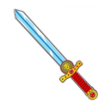EPEE DE COEUR DE LION EN MOUSSE EVA 52 CM 