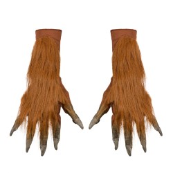 GANTS DE LOUP GAROU AVEC FOURRURE 