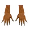 GANTS DE LOUP GAROU AVEC FOURRURE 