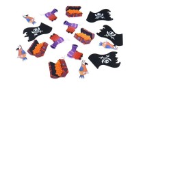 SACHET 16 CONFETTI DE TABLE PIRATES 