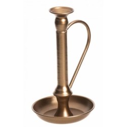 CHANDELLE METAL AVEC ANSE 9.5 X 31.5 CM 