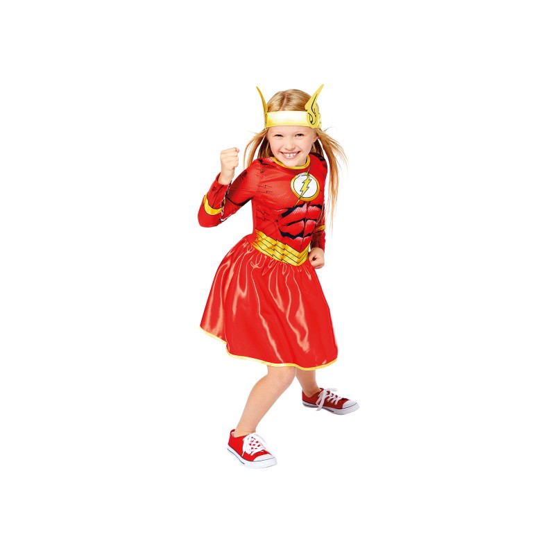DEGUISEMENT FILLE FLASH TAILLE 4-6 ANS DEGUISEMENT FILLE FLASH TAILLE 4-6 ANS
