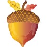 BALLON METALLIQUE GLAND AUTOMNE 45 CM 