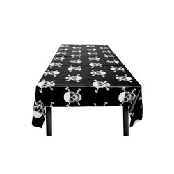 NAPPE NOIR PIRATE 130 X 180 CM 