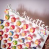 PRESENTOIR A SUCETTES EN BOIS 40 X 30 CM 
