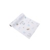 CHEMIN DE TABLE TISSU BEBE GARCON 28 CM X  5 M 
