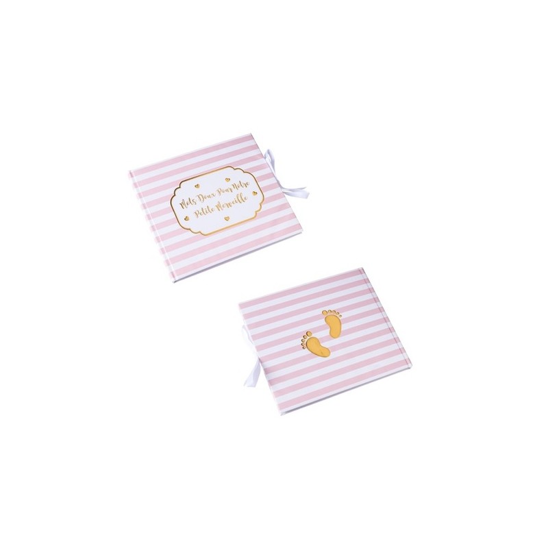 LIVRE DOR ROSE ET BLANC ( MOTS DOUX POUR NOTRE PETITE MERVEILLE ) LIVRE DOR ROSE ET BLANC ( MOTS DOUX POUR NOTRE PETITE MERVEILLE )