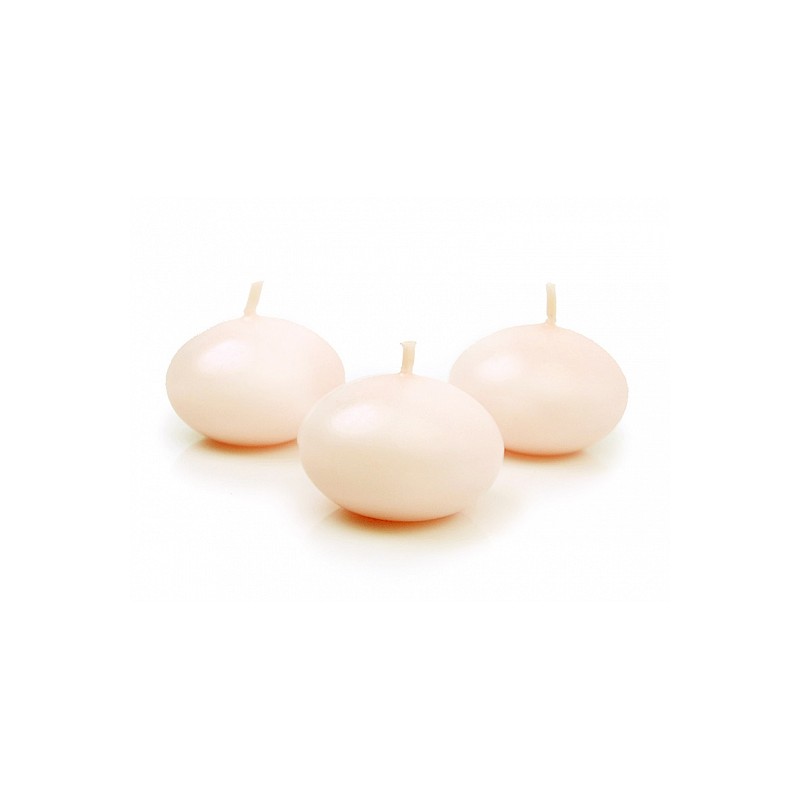 BOUGIE FLOTTANTE CREME 4 CM BOUGIE FLOTTANTE CREME 4 CM