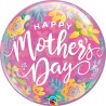 BALLON BUBBLE HAPPY MOTHER'S DAY  56 CM 