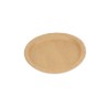 12 ASSIETTES RONDES KRAFT 18 CM 