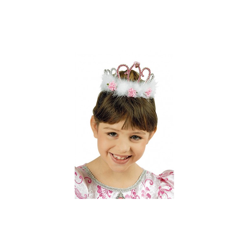 DIADEME PRINCESSE ARGENT ET ROSE GOLD DIADEME PRINCESSE ARGENT ET ROSE GOLD
