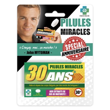 MEDICAMENTS PILULES MIRACLES 30 ANS