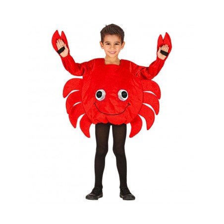 DEGUISEMENT ENFANT CRABE TAILLE UNIQUE