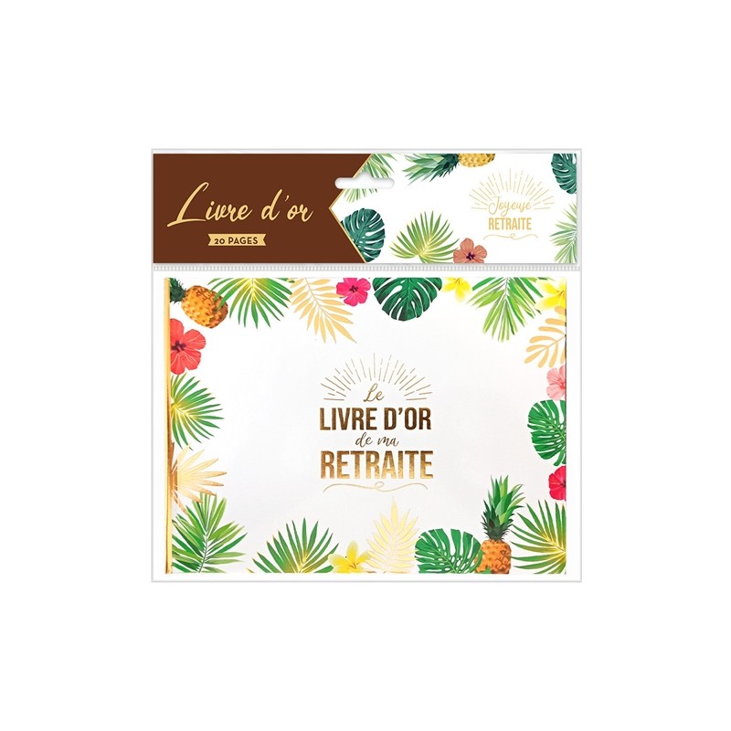 LIVRE D'OR RETRAITE