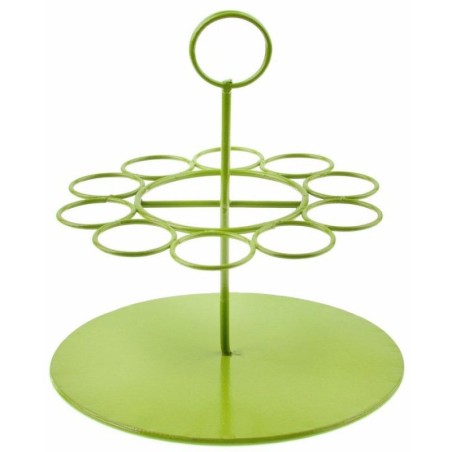 PORTANT EPROUVETTE ROND VERT