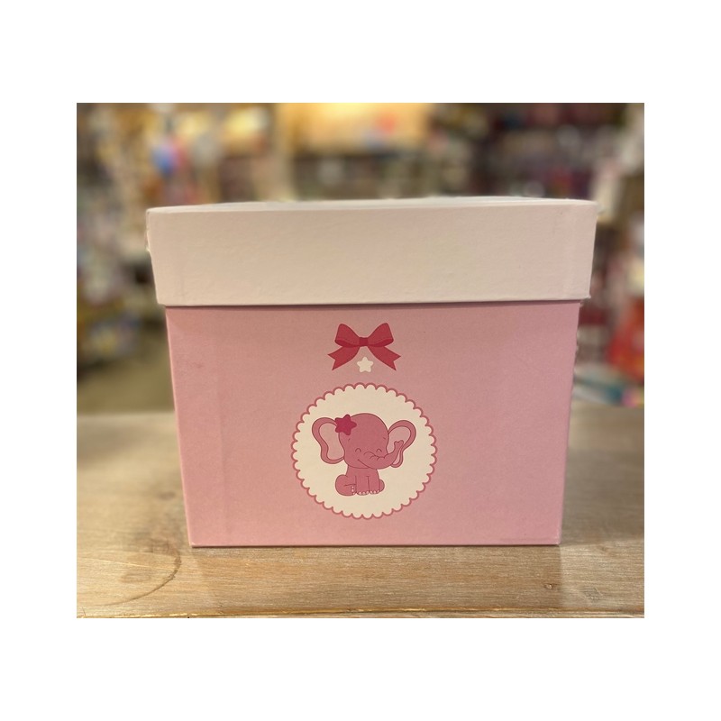 URNE ROSE PETITE FILLE ELEPHANT URNE ROSE PETITE FILLE ELEPHANT