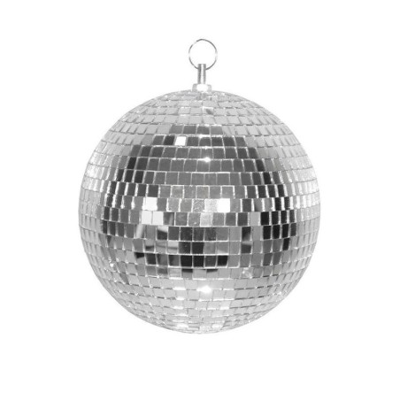 BOULE A FACETTE ARGENT 20 CM 
