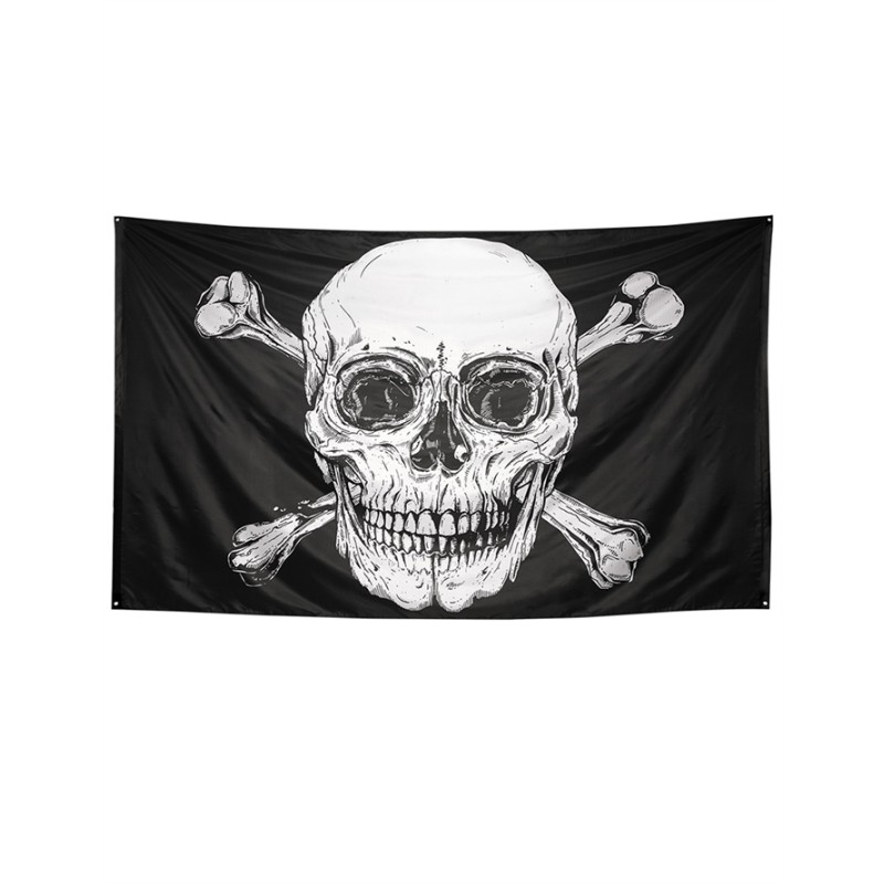 DRAPEAU DE PIRATE 300 X 200 CM DRAPEAU DE PIRATE 300 X 200 CM