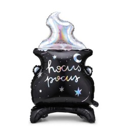 BALLON METALLIQUE CHAUDRON HOCUS POCUS 64.5 X 109.5 CM