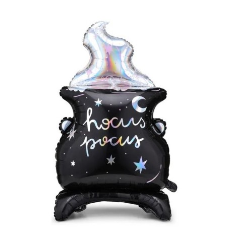BALLON METALLIQUE CHAUDRON HOCUS POCUS 64.5 X 109.5 CM