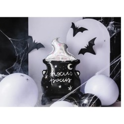 BALLON METALLIQUE CHAUDRON HOCUS POCUS 64.5 X 109.5 CM