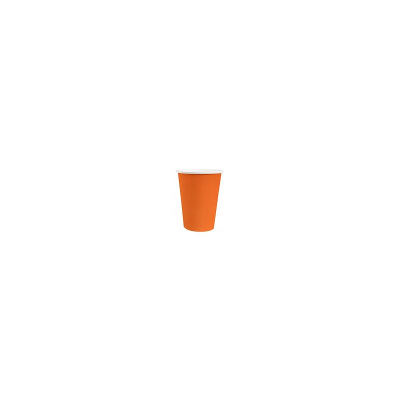 10 GOBELETS ORANGE 26 CL 10 GOBELETS ORANGE 26 CL