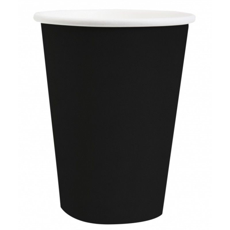 10 GOBELETS NOIR 26 CL 10 GOBELETS NOIR 26 CL