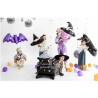 BALLON METALLIQUE CHAUVE SOURIS VIOLETTE 119 X 51 CM