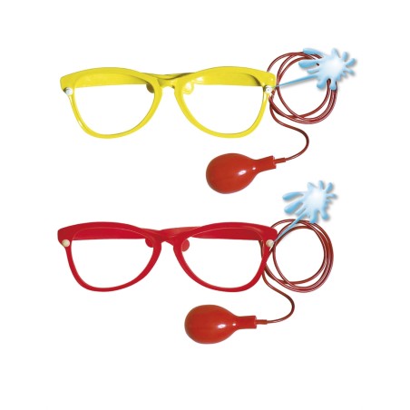 LUNETTE DE CLOWN LANCE EAU COULEURS ASSORTIS