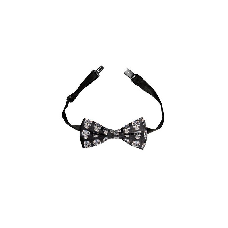 NOEUD PAPILLON TETE DE MORT NOEUD PAPILLON TETE DE MORT
