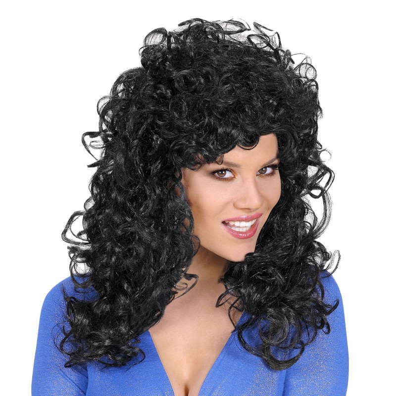 PERRUQUE CHEVEUX BOUCLEE ATTRACTIVE NOIR PERRUQUE CHEVEUX BOUCLEE ATTRACTIVE NOIR