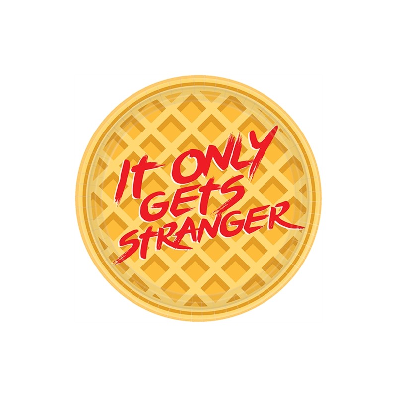 8 ASSIETTES STRANGER THINGS 18 CM 8 ASSIETTES STRANGER THINGS 18 CM