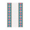 NAPPE PLASTIFIEE COLOREE BOHO FIESTA 137 X 213 CM