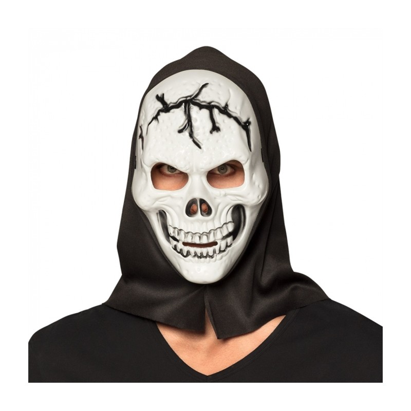 MASQUE TETE DE MORT AVEC CAPUCHE  