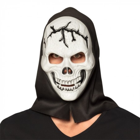 MASQUE TETE DE MORT AVEC CAPUCHE  