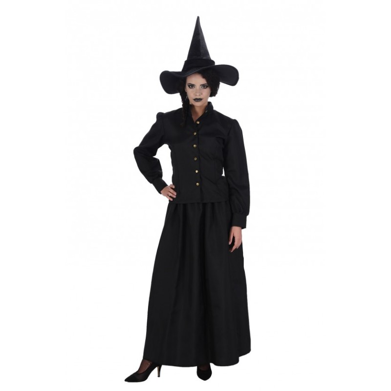 DEGUISEMENT SORCIERE NOIRE ZAINA TAILLE S DEGUISEMENT SORCIERE NOIRE ZAINA TAILLE S