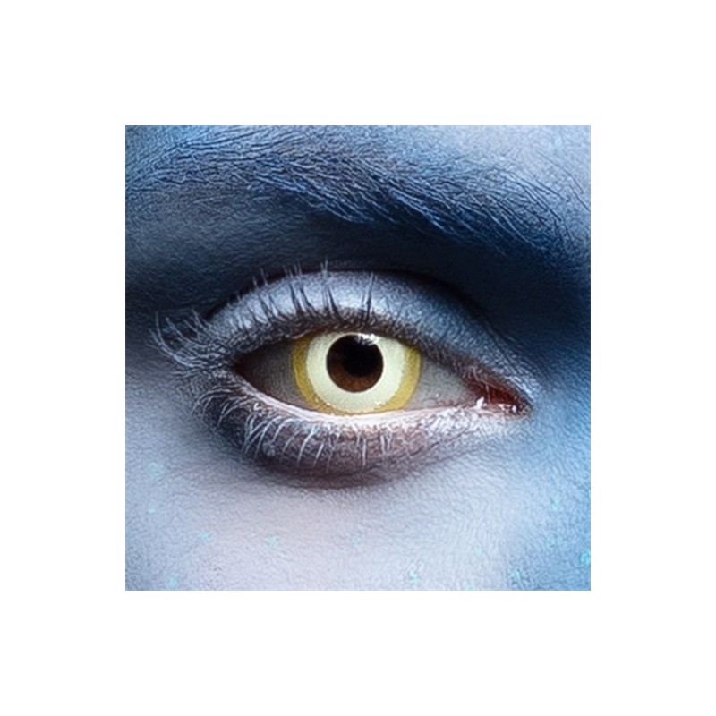 LENTILLES SEMAINE AVATAR (BLANC ET JAUNE) LENTILLES SEMAINE AVATAR (BLANC ET JAUNE)