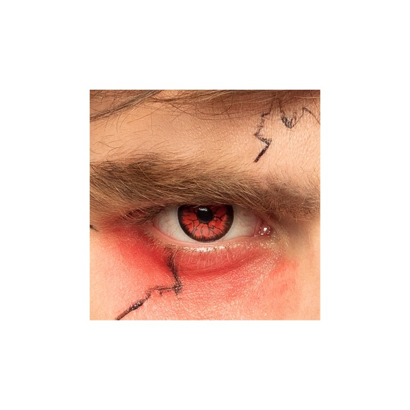 LENTILLES SEMAINE ZOMBIE (ROUGE ET NOIR ) LENTILLES SEMAINE ZOMBIE (ROUGE ET NOIR )