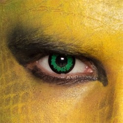 LENTILLES SEMAINE REPTILE (VERT ET NOIR  )