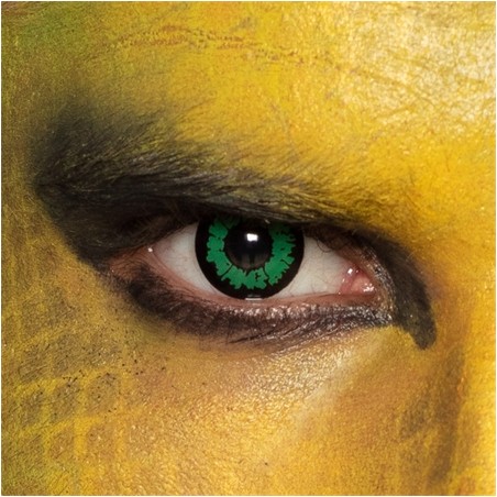 LENTILLES SEMAINE REPTILE (VERT ET NOIR  )