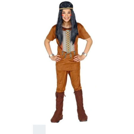 DEGUISEMENT INDIEN ENFANT TAILLE 104 CM