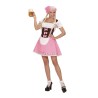 DEGUISEMENT FEMME BAVAROISE ROSE TAILLE M 
