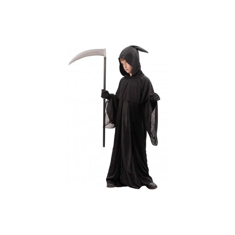 DEGUISEMENT ENFANT FAUCHEUR LUGUBRE TAILLE S 4-6 ANS DEGUISEMENT ENFANT FAUCHEUR LUGUBRE TAILLE S 4-6 ANS